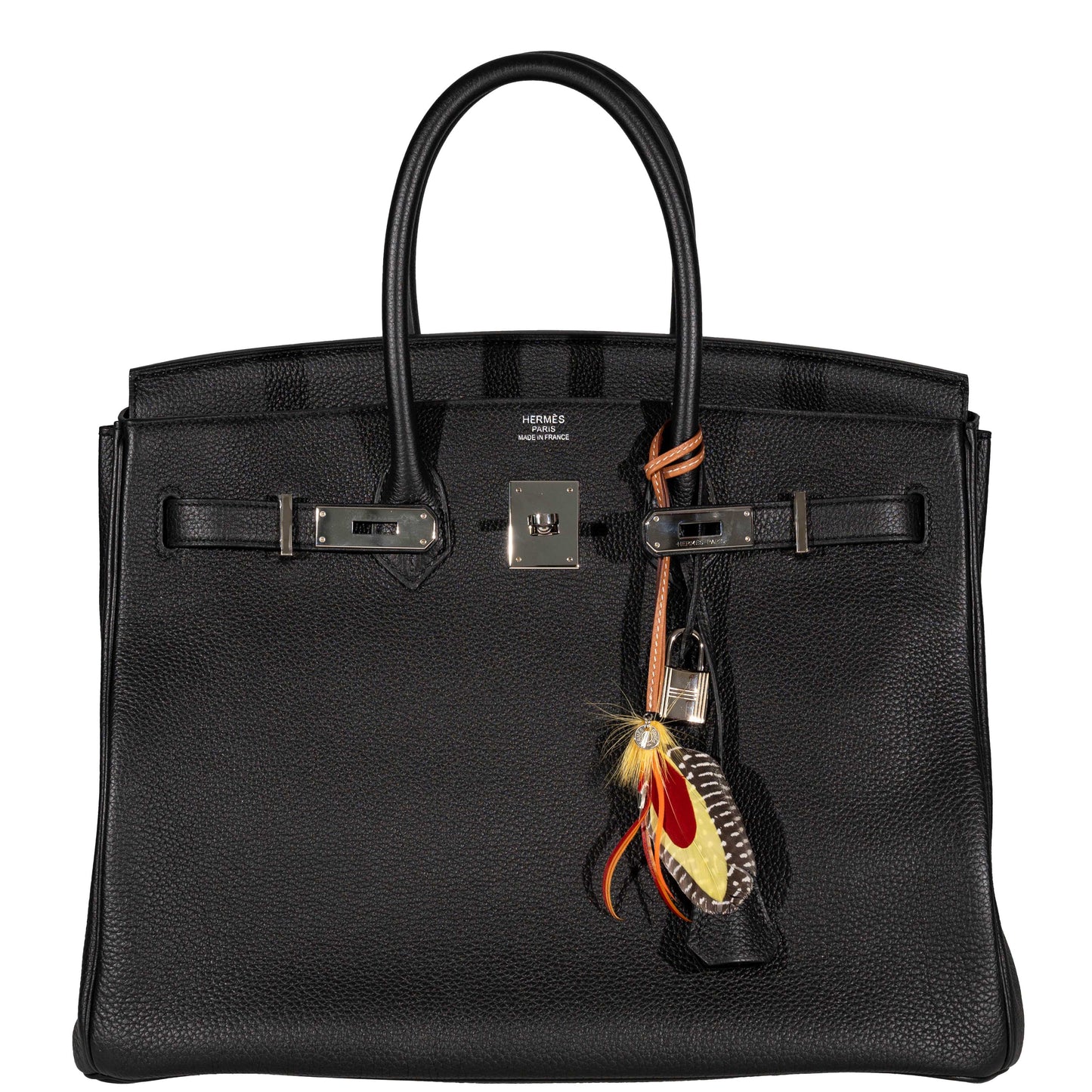 Hermes Birkin 35 Black Togo Palladium Hardware - 2017, A