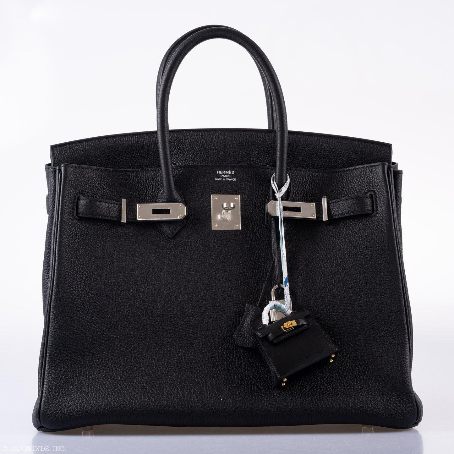 Hermes Birkin 35 Black Togo Palladium Hardware - 2020, Y