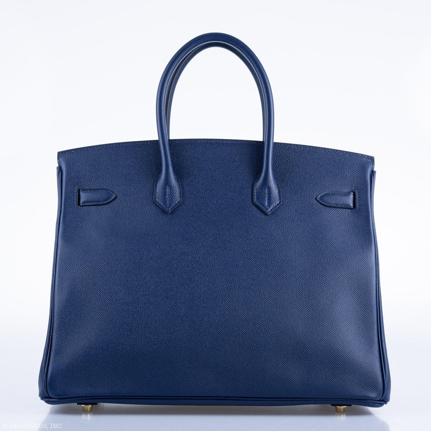 Hermes Birkin 35 Blue Saphire Epsom with Gold Hardware - 2016, X