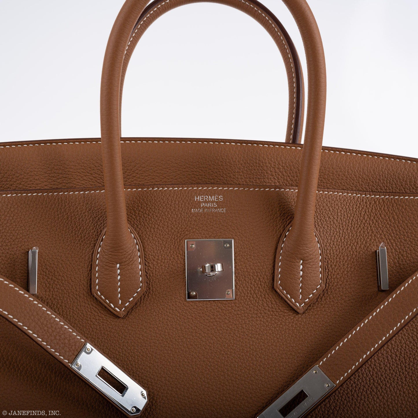 Hermes Birkin 35 Gold Togo with Palladium Hardware - 2020, Y