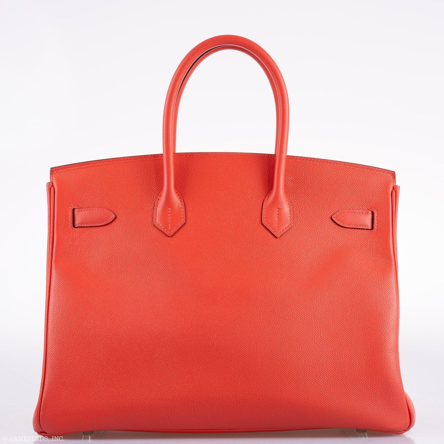 Hermes Birkin 35 Rose Jaipur Epsom Palladium Hardware - 2015, T