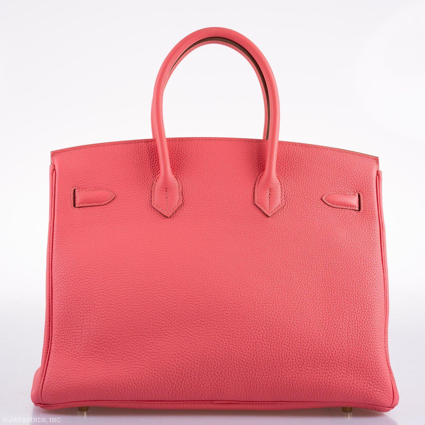 Hermes Birkin 35 Rose Lipstick Togo Gold Hardware - 2013, Q Square