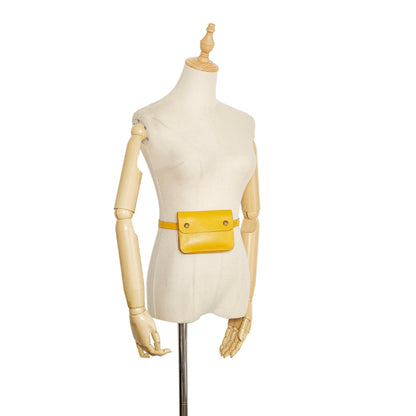 Hermes Courchevel Pochette Green Waist Bag (SHG-oMt7Ji)