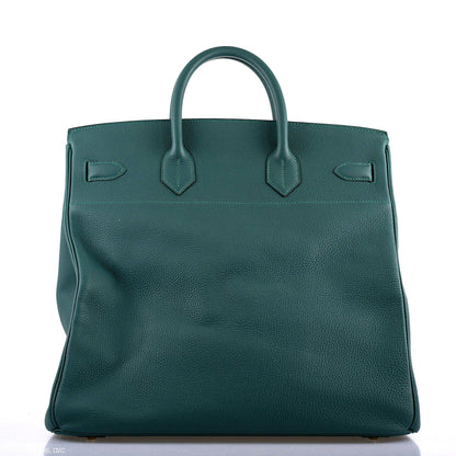 Hermes HAC Birkin 40 Malachite Togo with Gold Hardware