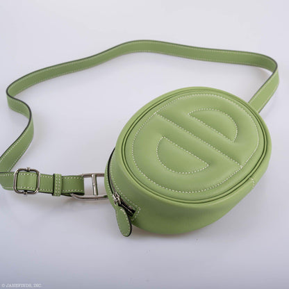 Hermes In-The-Loop Belt Bag Vert Criquet Swift Leather