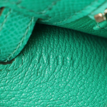 Hermes Vert Jade Kelly 25 Sellier Bag