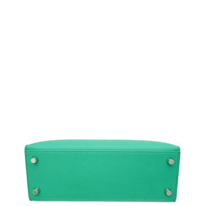 Hermes Vert Jade Kelly 25 Sellier Bag