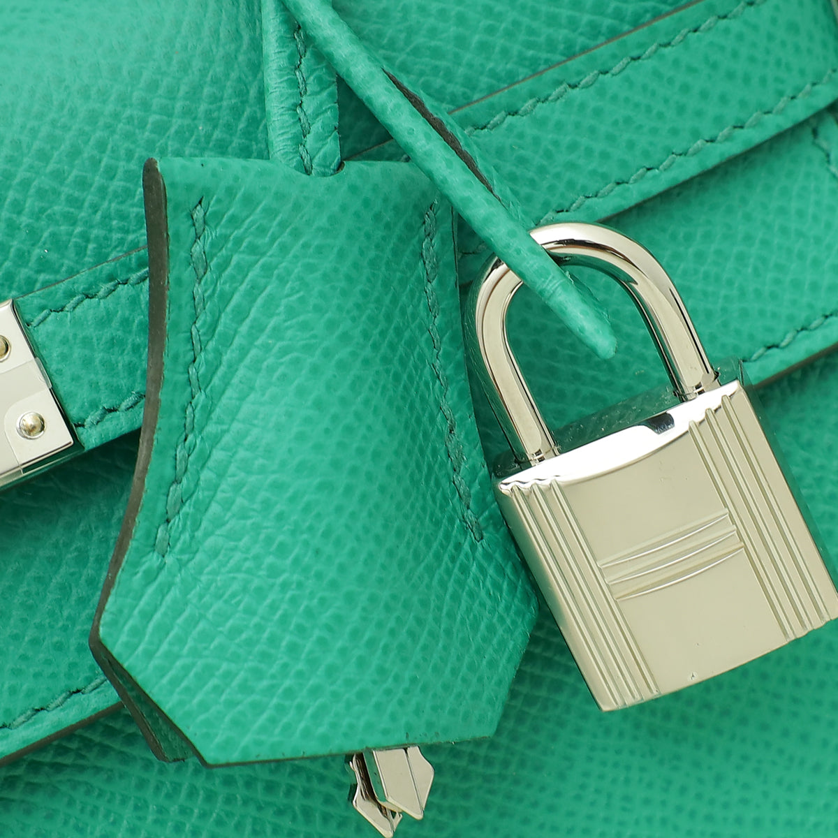 Hermes Vert Jade Kelly 25 Sellier Bag