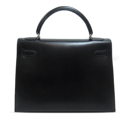 Hermes Box Calf Kelly Sellier 32 Satchel