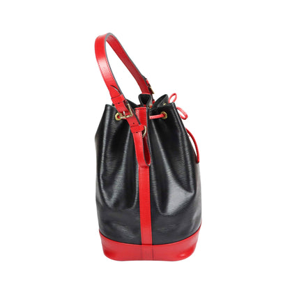 Louis Vuitton  Grand Noé Bicolor Black/Red Epi