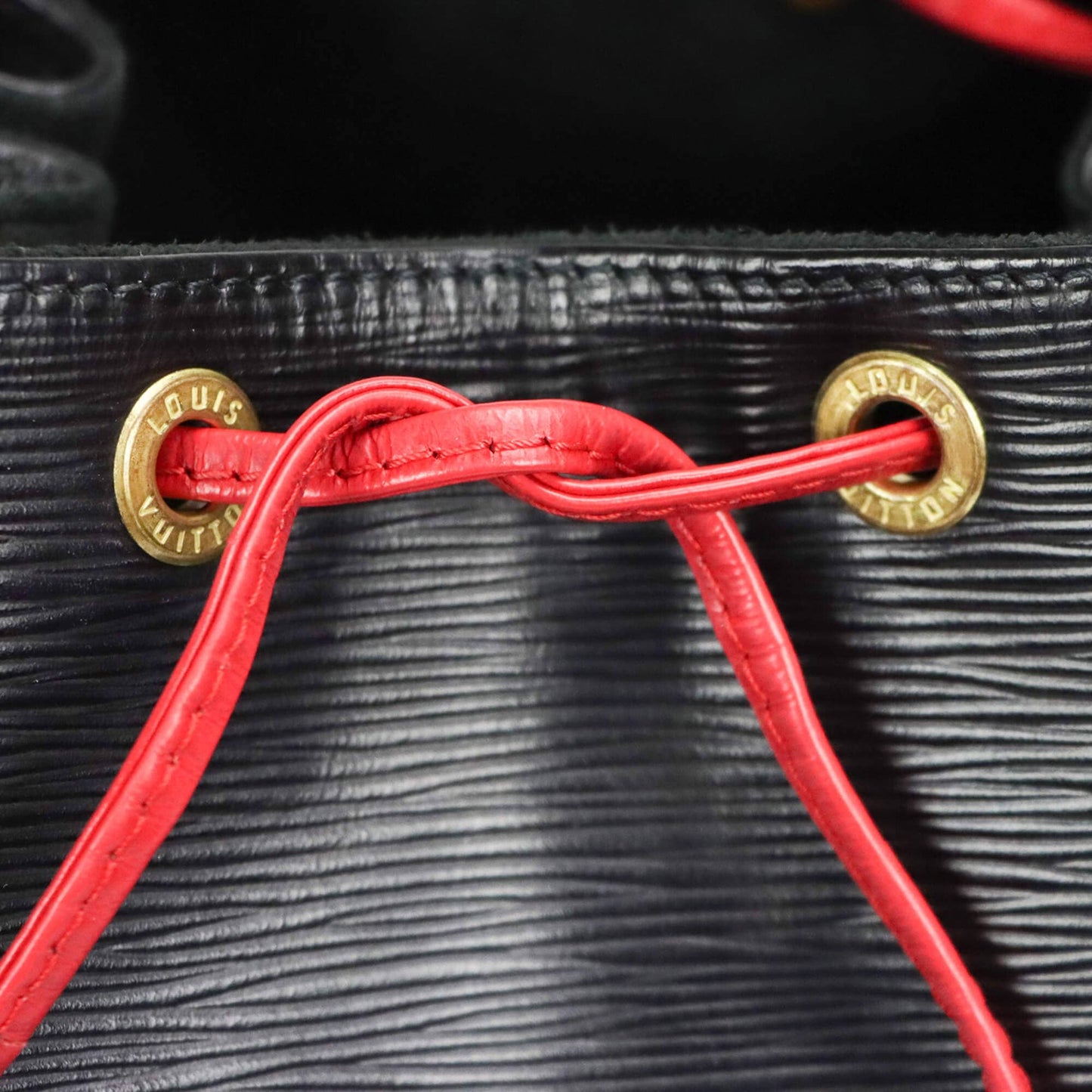 Louis Vuitton  Grand Noé Bicolor Black/Red Epi