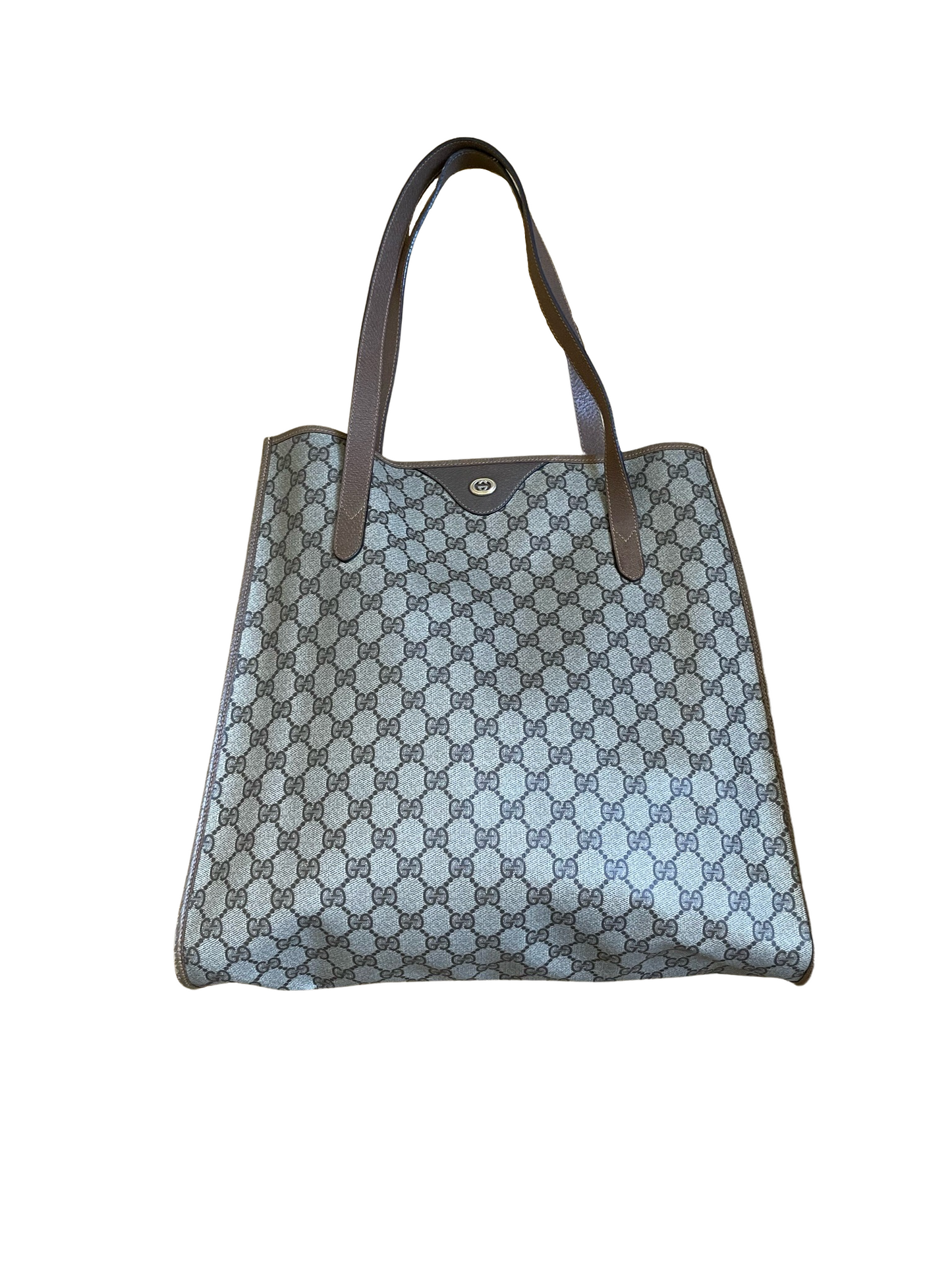 Gucci Brown Leather Shopper