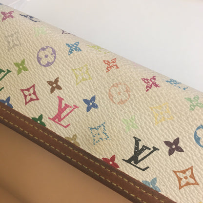 Louis Vuitton  Wallet in White Canvas