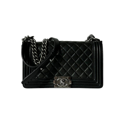 Chanel Quilted Medium Boy Bag