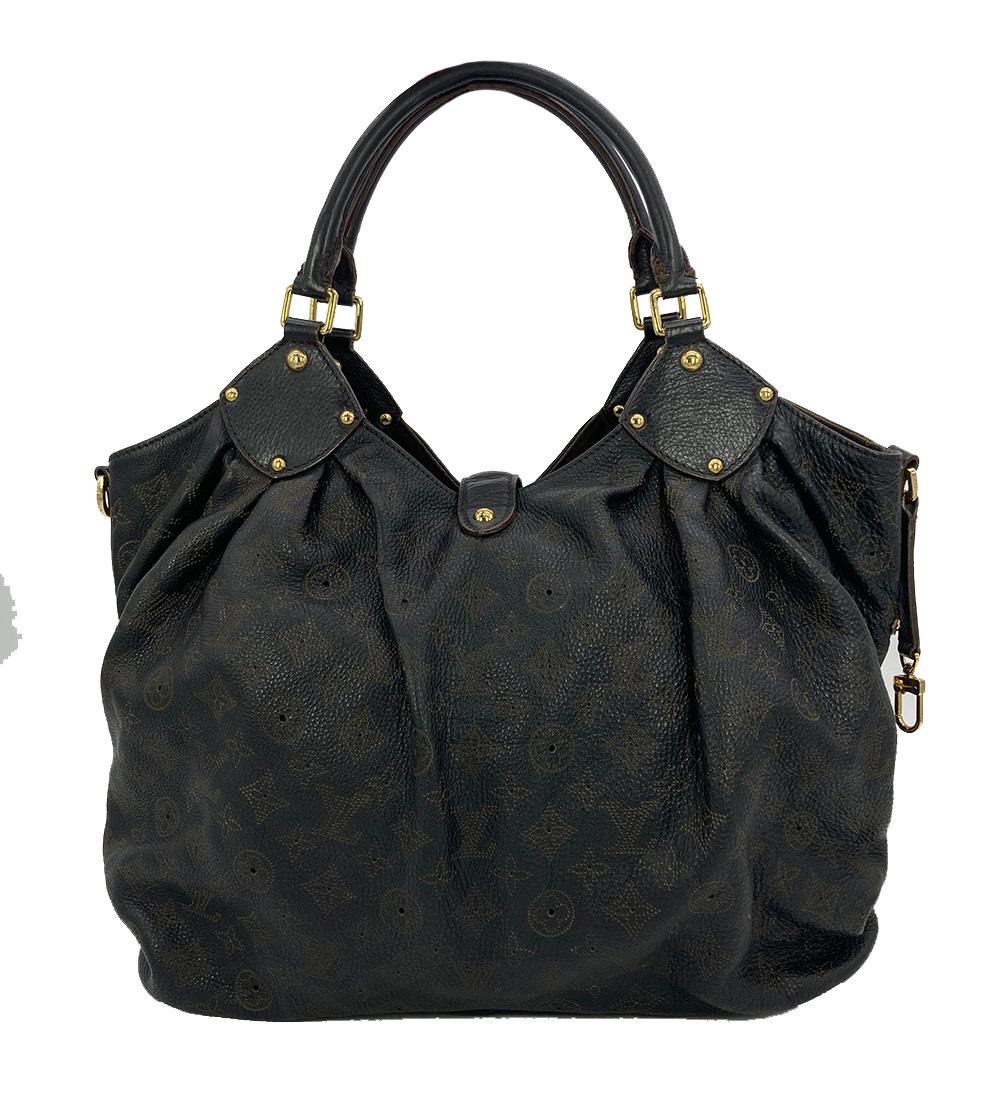 Louis Vuitton  Black Mahina GM Shoulder Bag