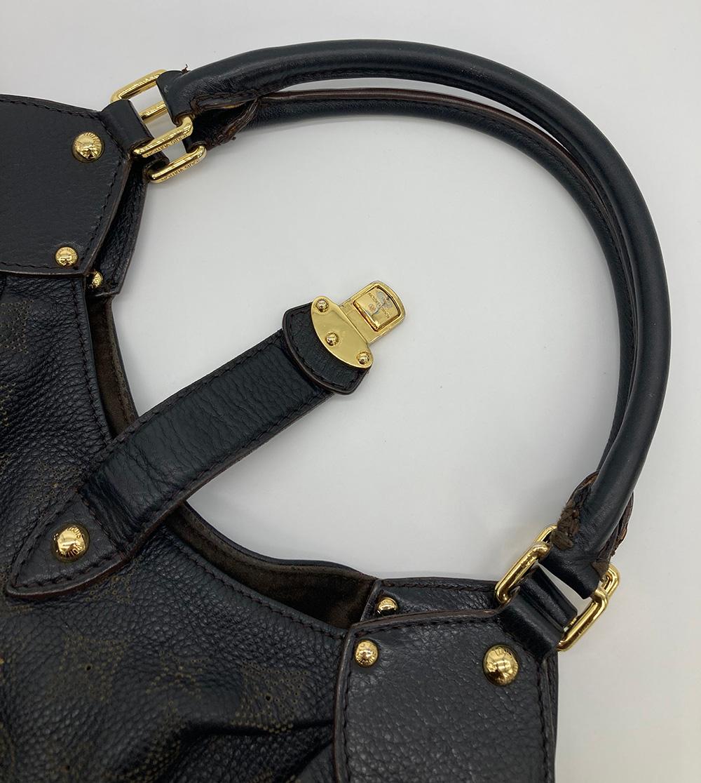 Louis Vuitton  Black Mahina GM Shoulder Bag