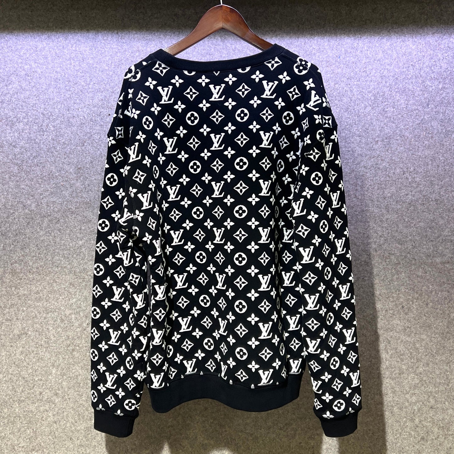 Louis Vuitton  LV Monogram Jacquard Crewneck