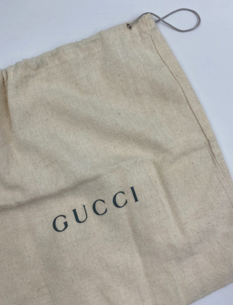 Gucci Black Suede Tote with Bamboo handle