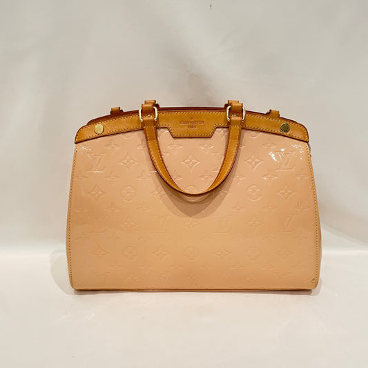 Louis Vuitton Beige Vernis Brea 2-ways Tote Sku# 80223