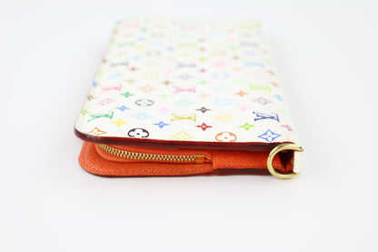 White Multicolor Monogram Insolite Wallet