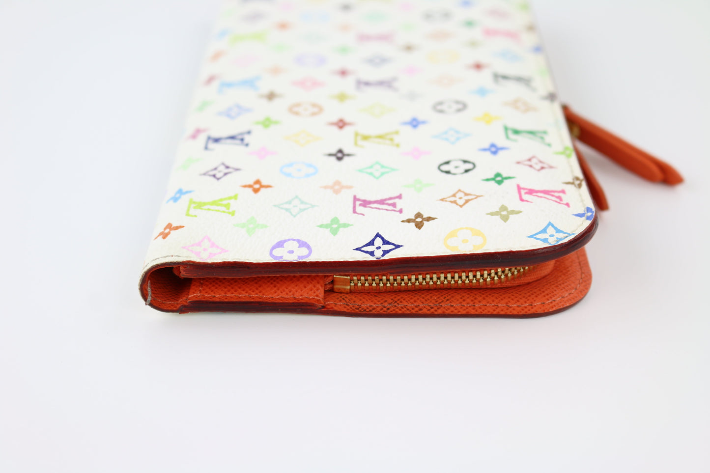 White Multicolor Monogram Insolite Wallet