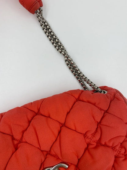 Chanel Orange Bubble Quilt Bag