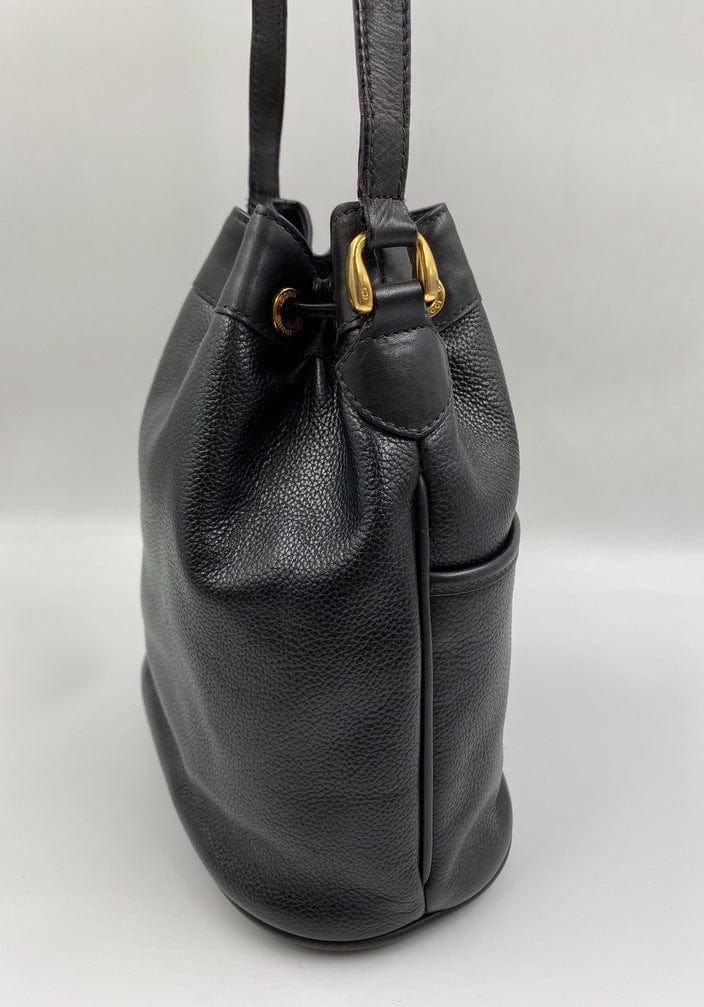 Gucci Black Bucket Bag