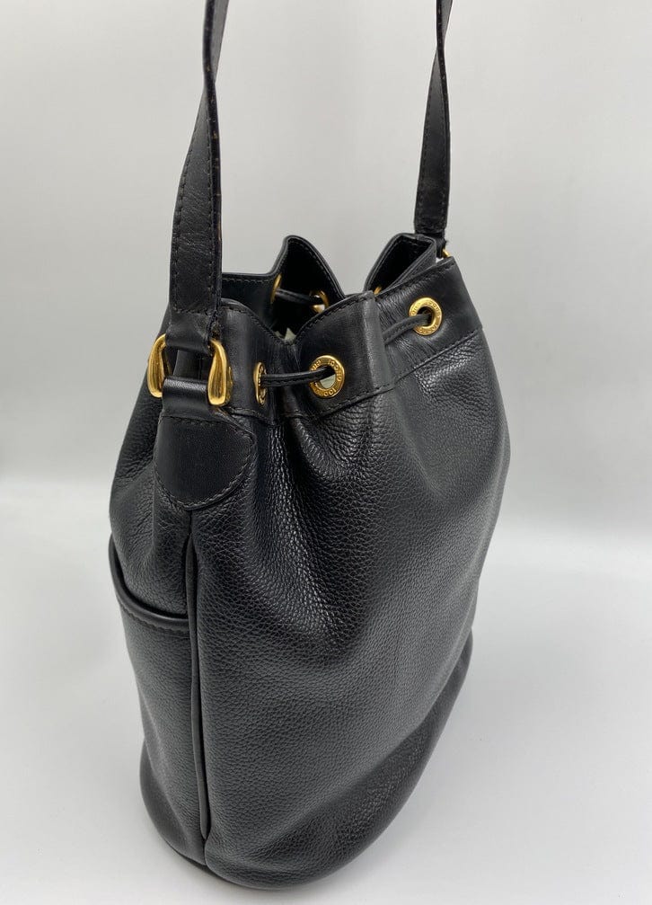 Gucci Black Bucket Bag