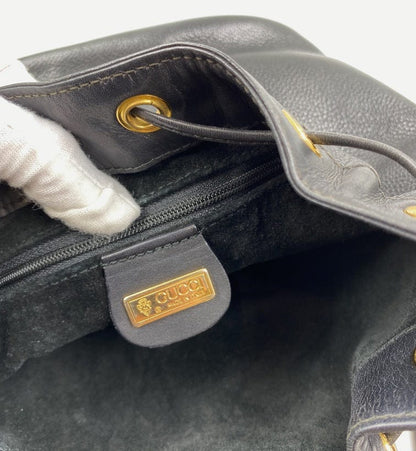 Gucci Black Bucket Bag