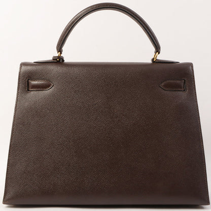 Hermes 1994 Made Kelly Bag 32Cm Chocolate