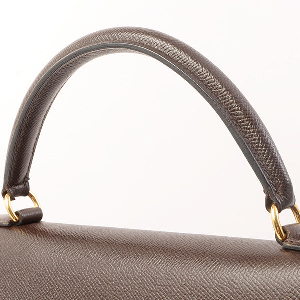 Hermes 1994 Made Kelly Bag 32Cm Chocolate