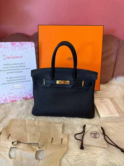 HERMES BIRKIN 30 GHW