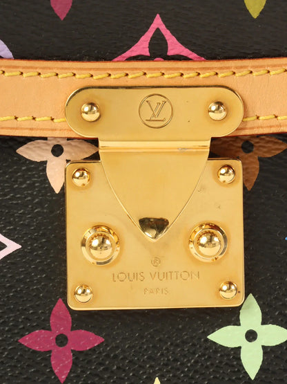 LOUIS VUITTON 2004 Made Monogram Multi Color Sologne Noir