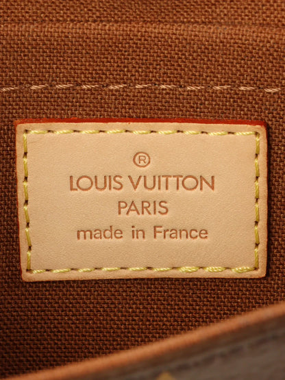 LOUIS VUITTON 2005 Made Canvas Monogram Pochette Marelle Brown