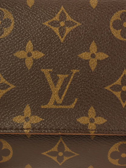 LOUIS VUITTON 2005 Made Canvas Monogram Pochette Marelle Brown