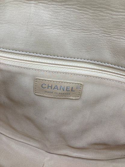 RARE Chanel Nude Lambskin Hula Hoop Bag