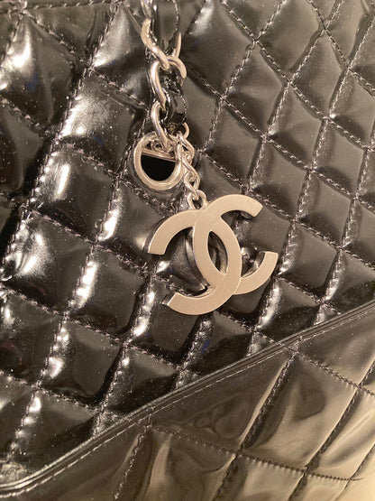 Chanel Black Patent In the Business Tote