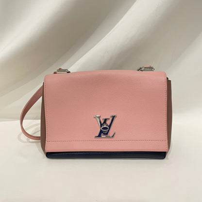 Louis Vuitton Tricolor Leather Lockme II BB Shoulder Bag Sku# 80974