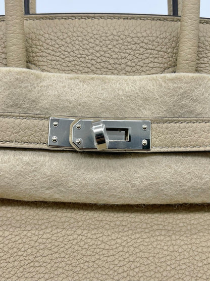 Hermes Birkin 25 Togo Trench / Bougainvillier Palladium Hardware