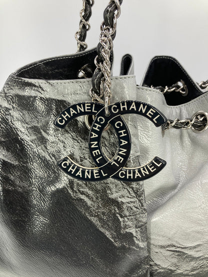 Chanel Melrose Degrade Ombre Drawstring Tote