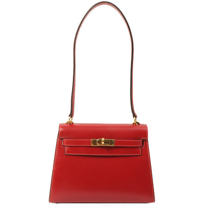 Hermes 1989 Made Kelly Bag Rouge Vif