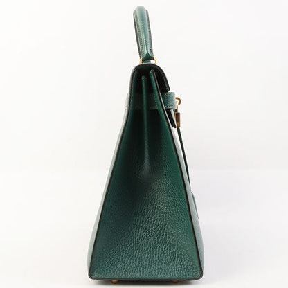 Hermes 1993 Made Kelly Bag 32Cm Green