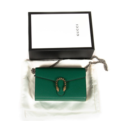 Gucci Dionysus Mini Leather Chain Bag