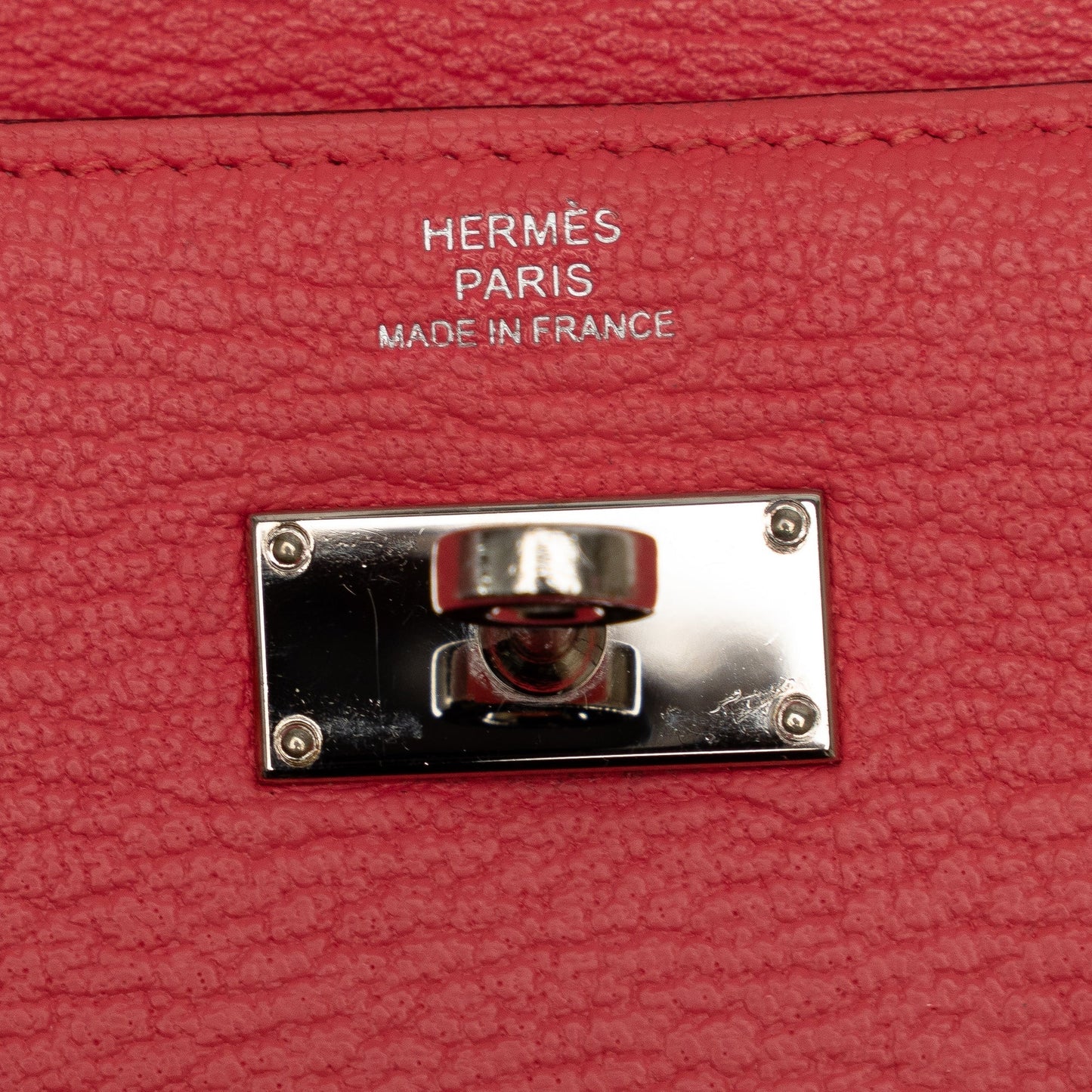 Hermes Chevre Classic Kelly Wallet Long Wallets