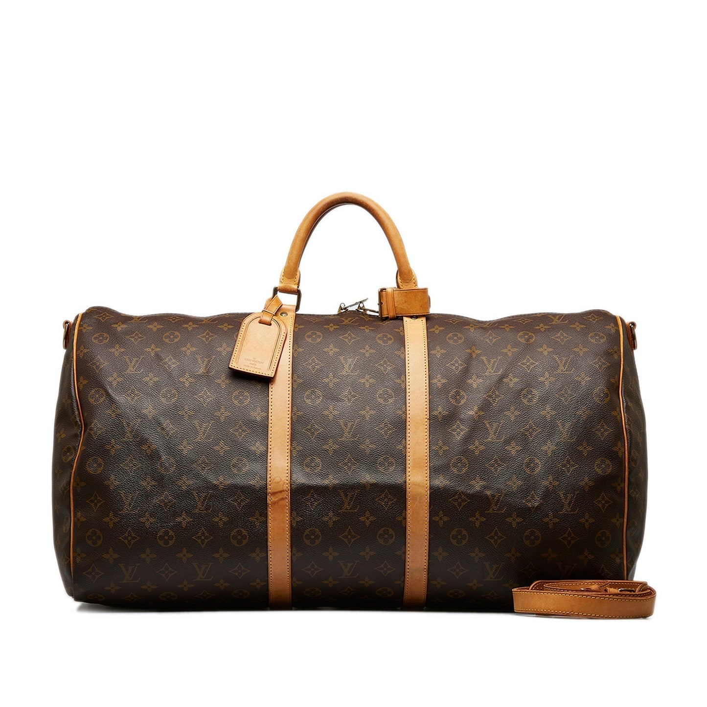 Louis Vuitton  Monogram Keepall Bandouliere 60 Travel Bag