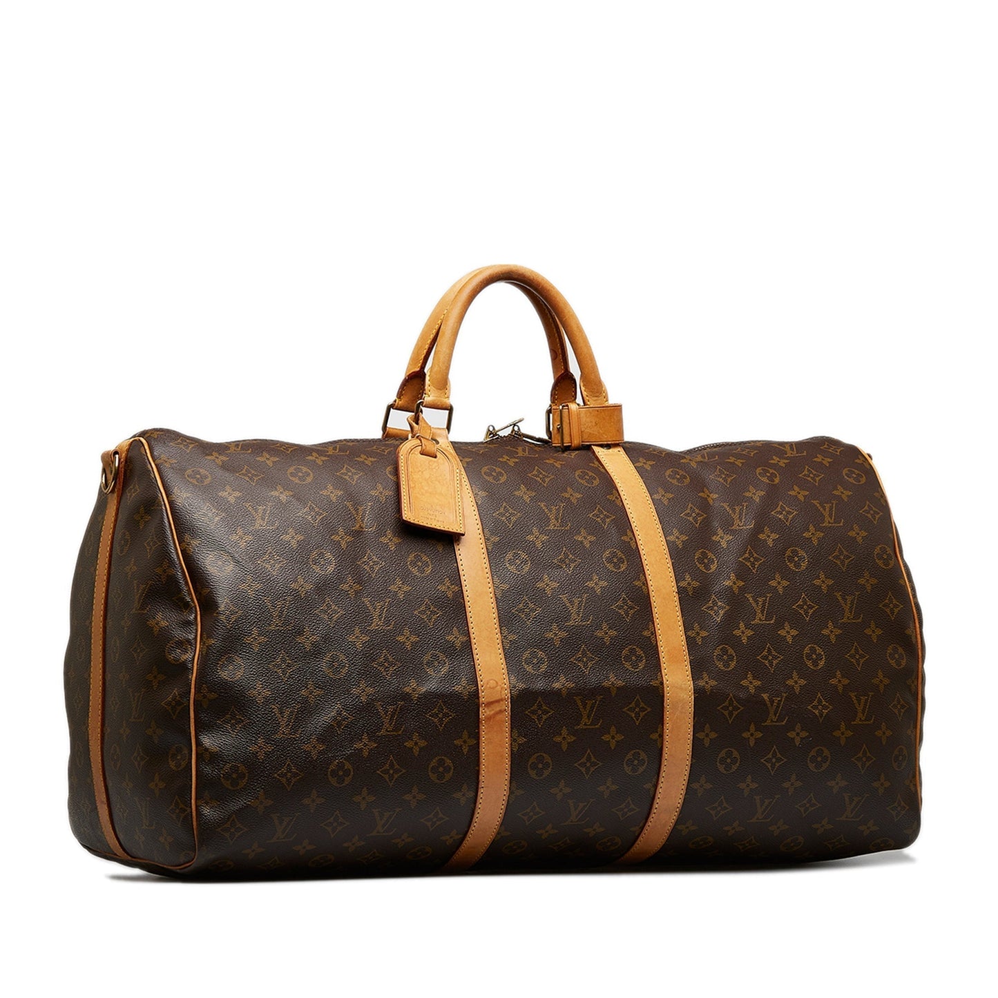 Louis Vuitton  Monogram Keepall Bandouliere 60 Travel Bag