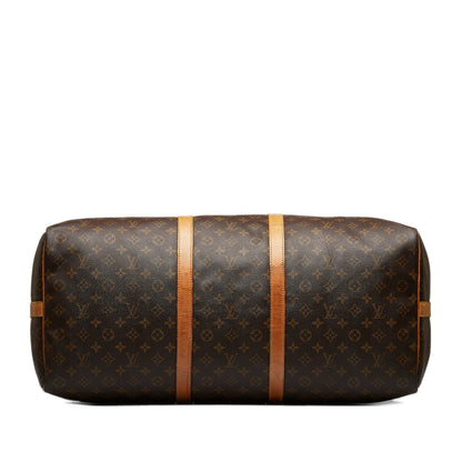 Louis Vuitton  Monogram Keepall Bandouliere 60 Travel Bag