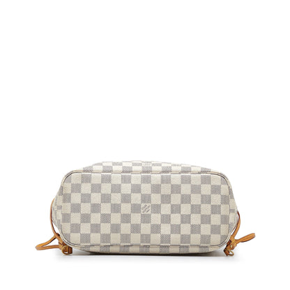 Louis Vuitton  Damier Azur Neverfull PM Tote Bag