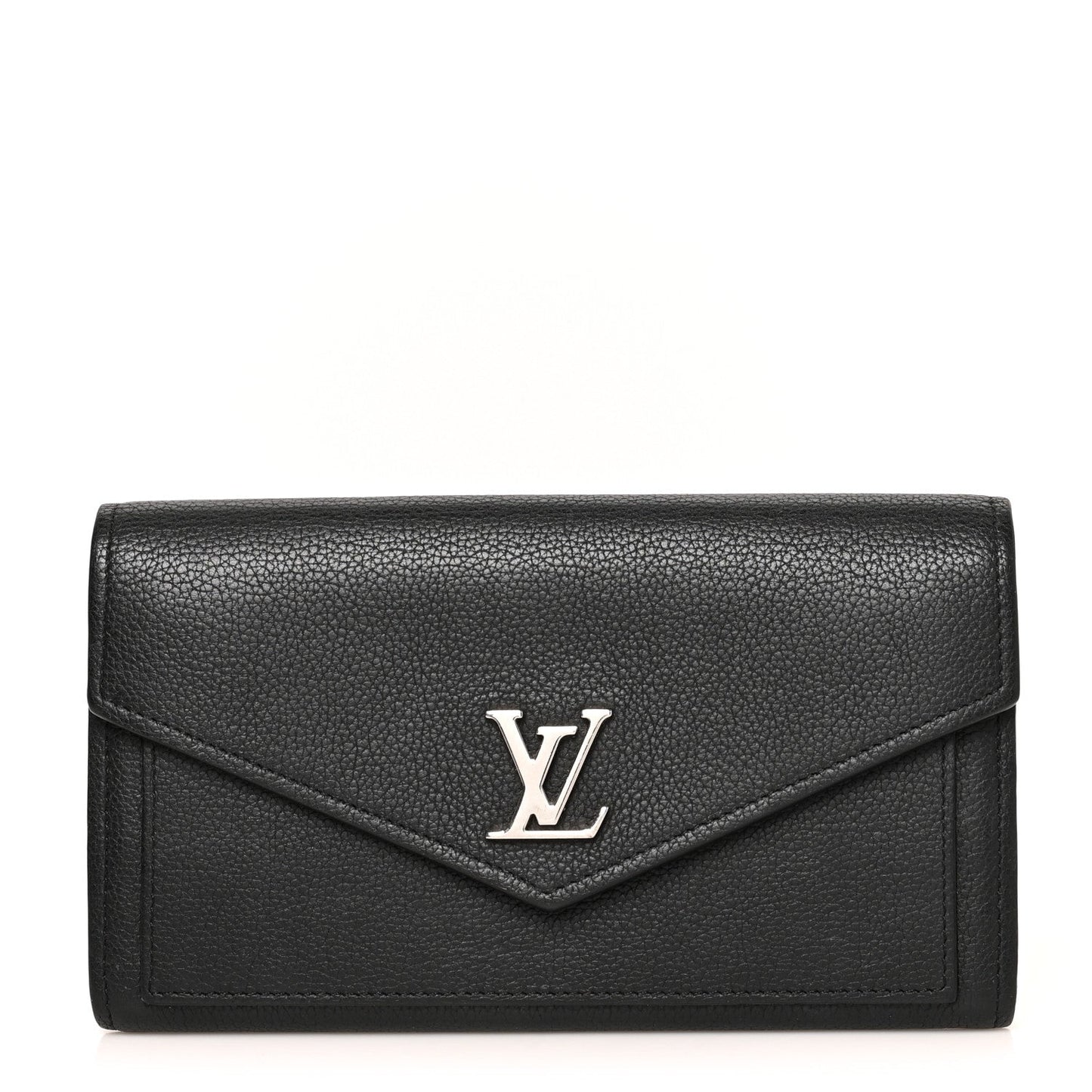 LOUIS VUITTON CALFSKIN LEATHER MY LOCKME WALLET