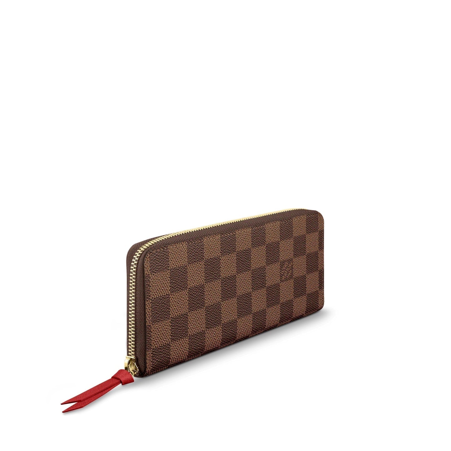 LOUIS VUITTON DAMIER EBENE CLÉMENCE WALLET CHERRY